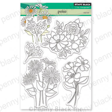 Penny Black Clear Stamp - Poise