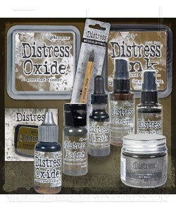 Tim Holtz Distress Scorched Timber Bundle