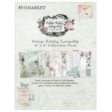 49 and Market Vintage Artistry Collection Pack - Tranquility