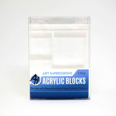 Art Impressions Acrylic Stamp Block Set
