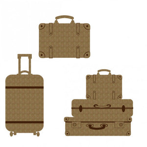 Creative Embellishments Chipboard - Luggage