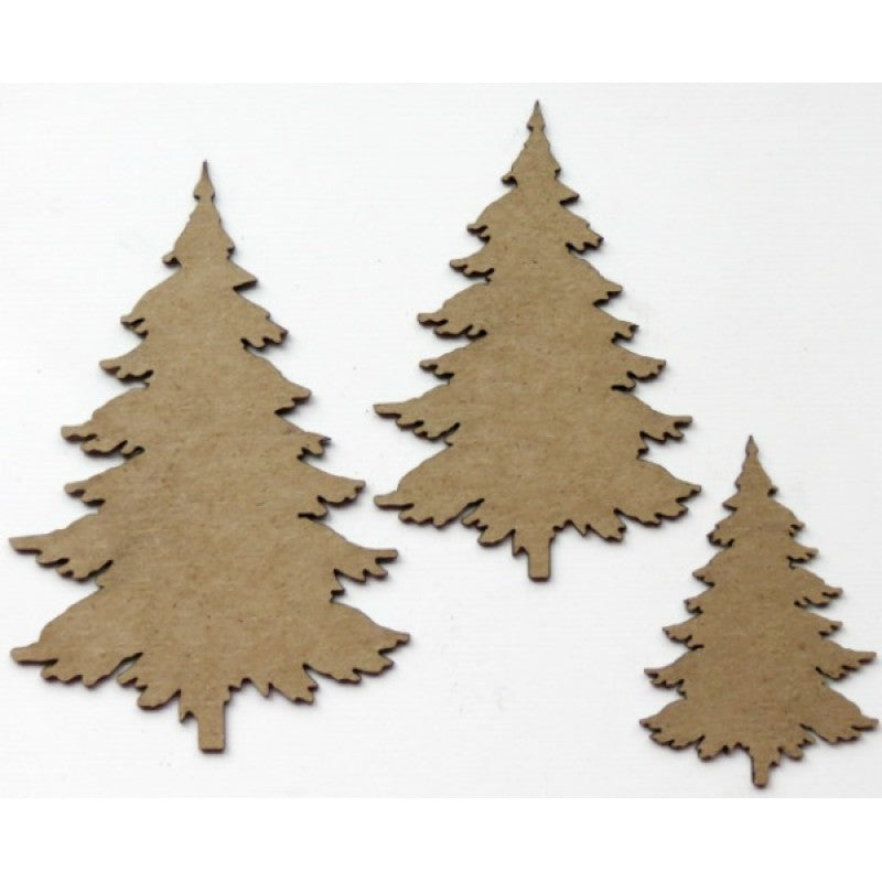 Creative Embellishments Chipboard - Pine Trees