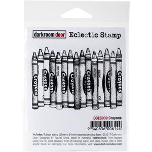 Darkroom Door Eclectic Stamp - Crayons