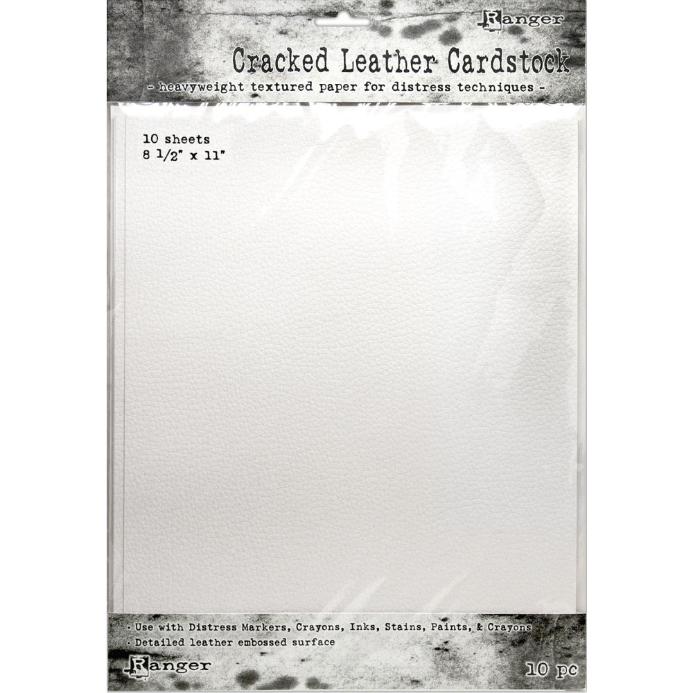 Tim Holtz Distress Cracked Leather Cardstock 8 1/2