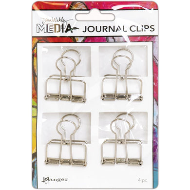 Dina Wakley Media Journal Clips 4 pack, Large