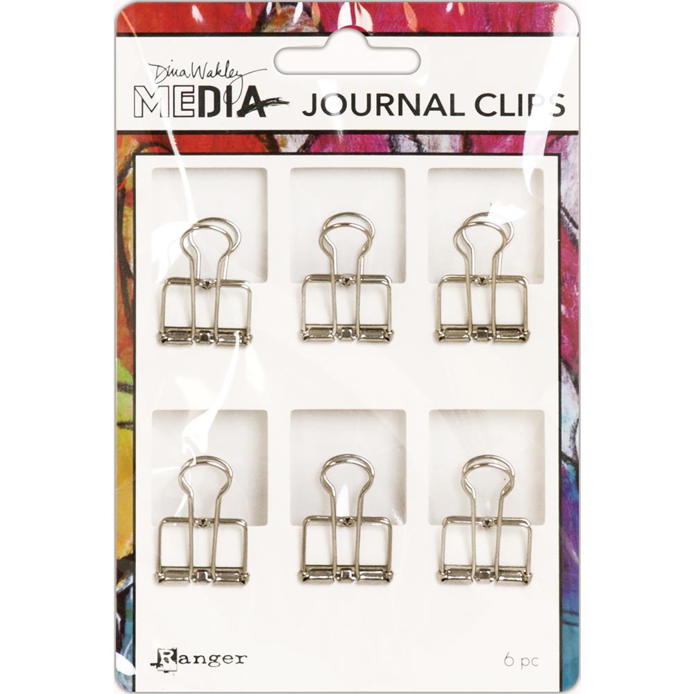 Dina Wakley Media Journal Clips 6 pack, Small