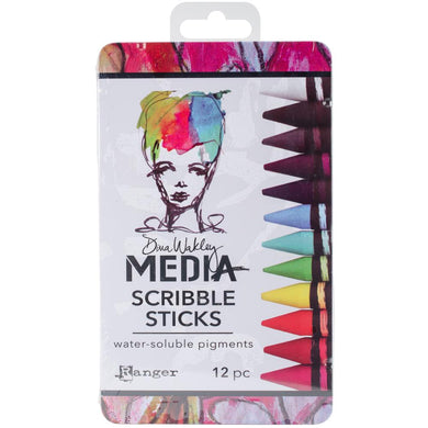 Dina Wakley Media Scribble Sticks, Set 1