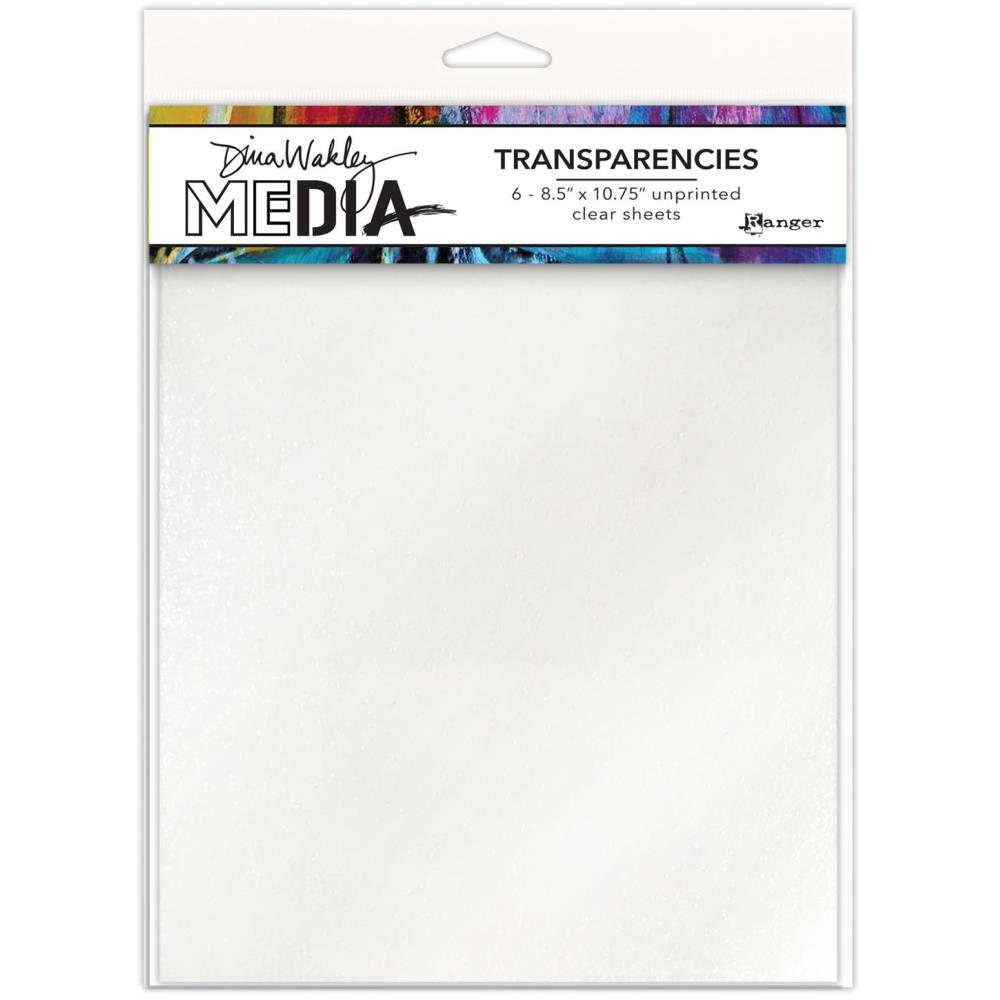 Dina Wakley Media Transparencies - Clear