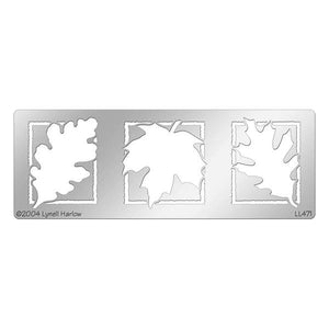 Dreamweaver Metal Stencil - Leaf Icons