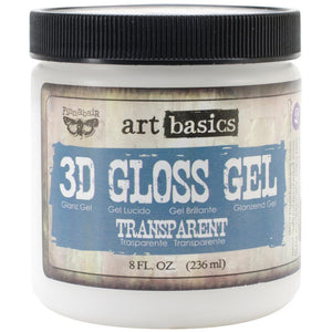 Finnabair Art Basics 3D Gloss Gel 8 oz.