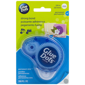 Glue Dots Adhesive 3/8" Permanent Dot Disposable Dispenser