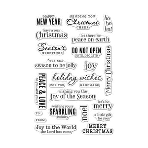 Hero Arts Clear Stamps - Christmas Messages