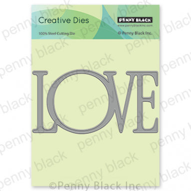 Penny Black Creative Dies - Immense Love