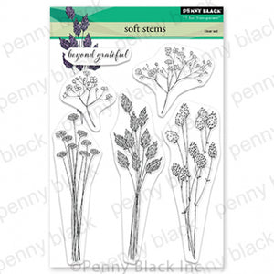 Penny Black Clear Stamp - Soft Stems