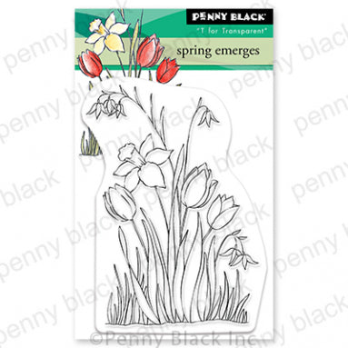 Penny Black Clear Stamp - Spring Emerges