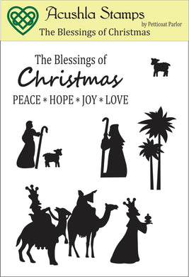 Acushla Stamps by Petticoat Parlor - The Blessings of Christmas