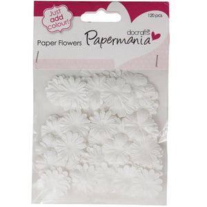 Papermania Paper Flowers Assorted