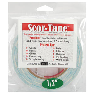 Scor-Tape 1/2" Double Sided Adhesive