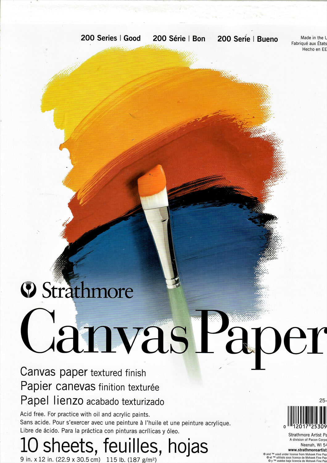Strathmore Canvas Paper Series 200, 9
