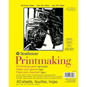 Strathmore Printmaking Paper Pad 300 Series