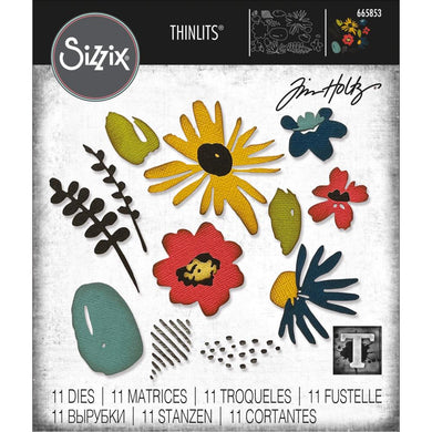 Tim Holtz Thinlits Dies by Sizzix - Modern Floristry