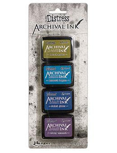 Tim Holtz Distress Archival Mini Ink Kit - You Choose