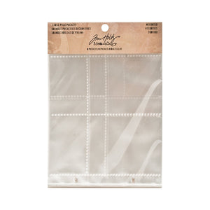 Tim Holtz Idea-Ology Large Page Pockets, Assorted