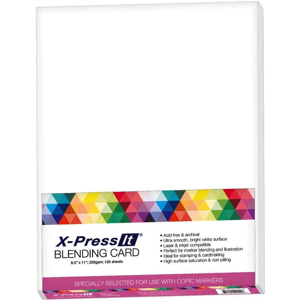 X-Press It Blending Card For Copic Markers 8 1/2